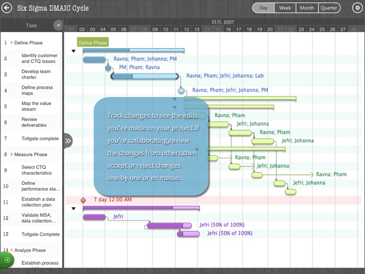 Project Gannt Lite -  for MS Project XML files screenshot-4