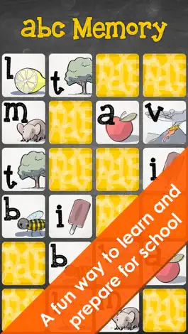 Game screenshot abc Memory - Lower case letters (US english) mod apk