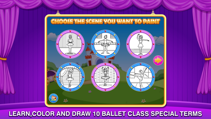 Princess Fairy Ballerina Color Salon Fun Ballet Dancers Princesses Fairies Coloring Book for Kids and Girls