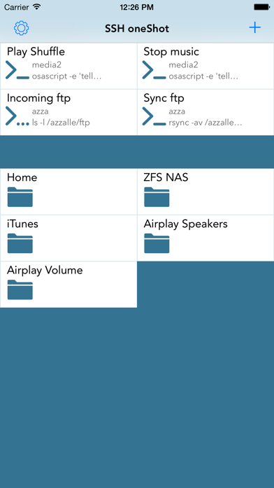 Screenshot #1 pour SSH OneShot Lite