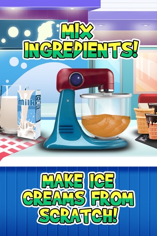 Awesome Ice Cream Parlor Maker - Frozen Jelly Dessert Free screenshot 2