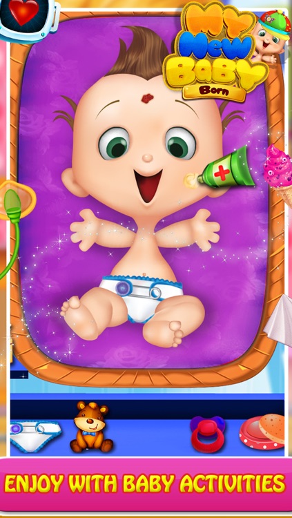 My New Born Baby Game