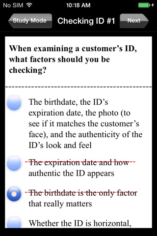 Alcohol Safety Exam Prep screenshot 3