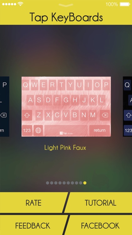 TapKeyboard - Change color,theme,skin keyboard