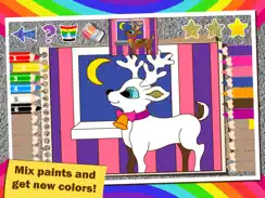 Colorful math Free «Christmas and New Year» — Fun Coloring mathematics game for kids to training multiplication table, mental addition, subtraction and division skills! iPad image 2
