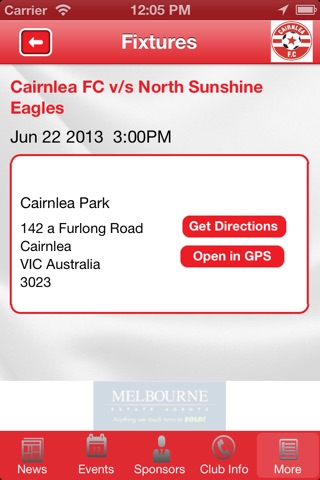 Cairnlea Football Club screenshot 4