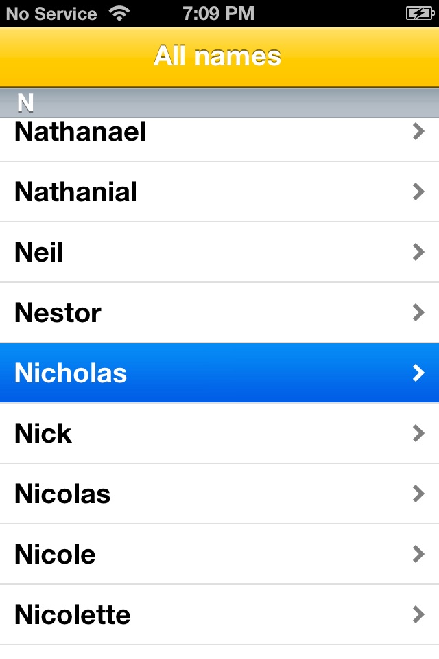 iPhone screenshot