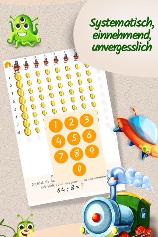 Montessori MatheMAGICs: Dynamic Division - Educational Math Game for Kids - 2nd grade screenshot 4