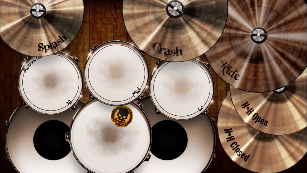 Screenshot 1 of Drums! - A studio quality drum kit in your pocket