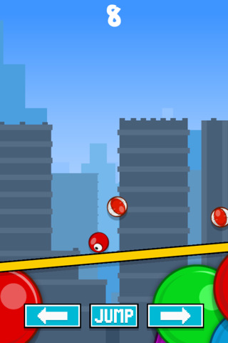 Beach Balls vs Red Ball FREE screenshot 4