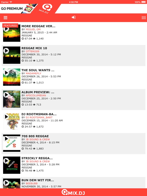 Reggae Party HD by mix.dj screenshot-3