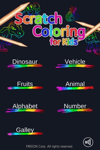 Kids Scratch Coloring screenshot 2