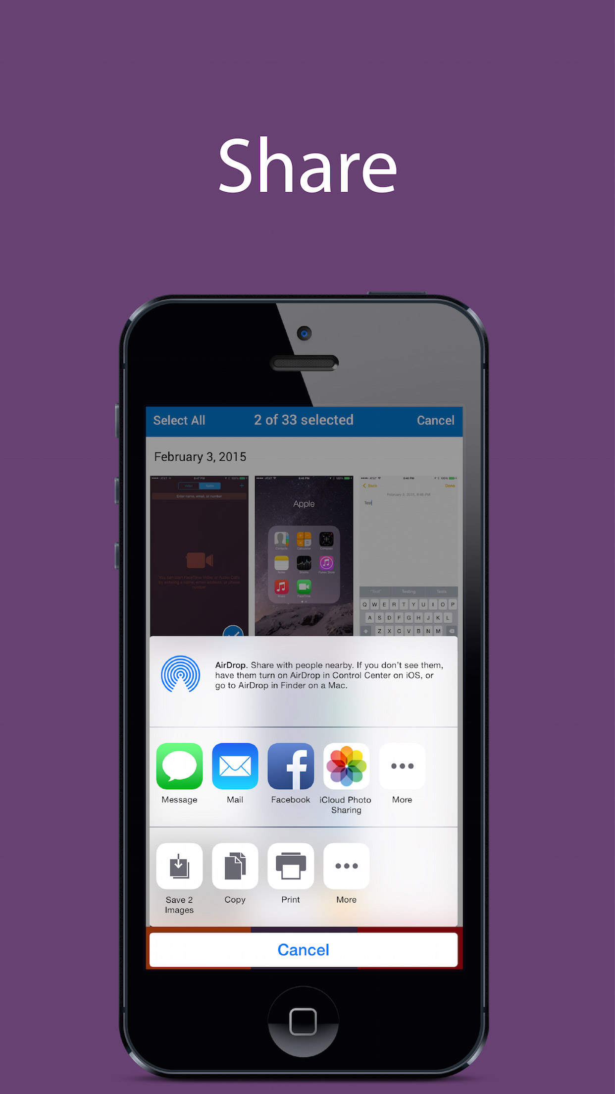 Screenshots - Find, Share, and Delete Screenshots