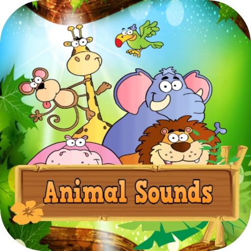 Animal sounds for kids free icon