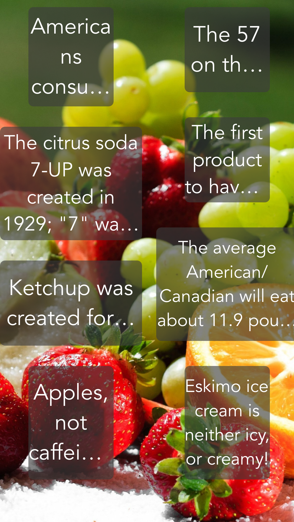 Food : Eating Healthy Light Facts