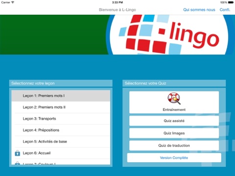 Screenshot #6 pour L-Lingo Apprenez l'Arabe