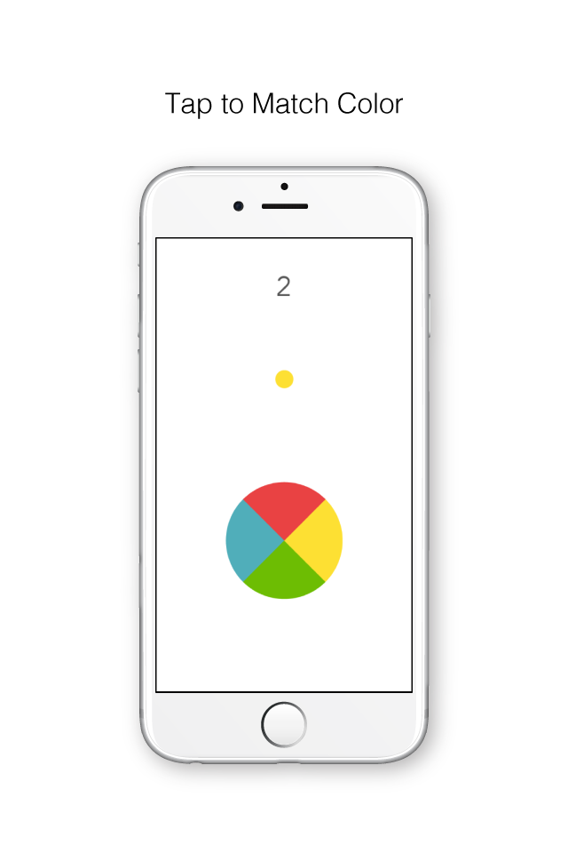 Dot Impossible - tap to rotate matching color
