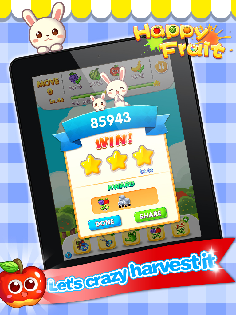 Happy Fruits HD screenshot 5