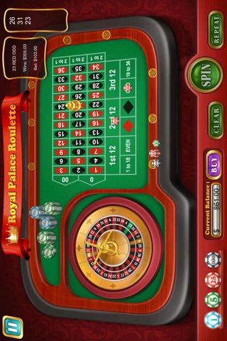 Royal Palace Roulette - Free edition screenshot 2