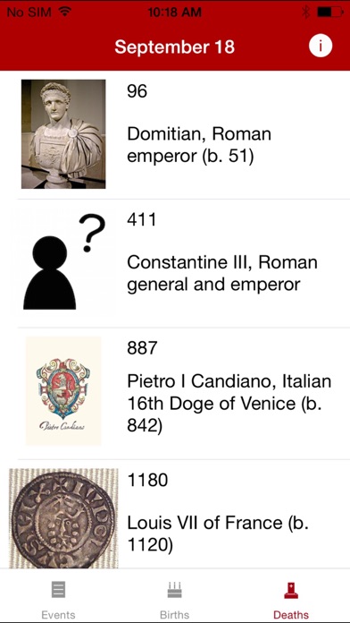 Screenshot #3 pour On This Day (What day is Today)
