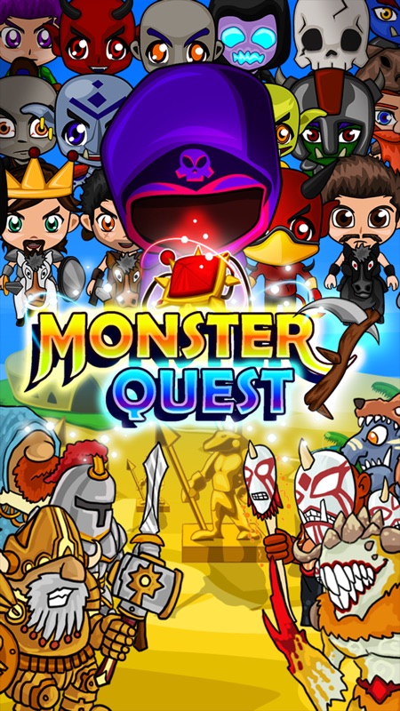 Monster Quest - Collect and Evolve Creatures screenshot 1