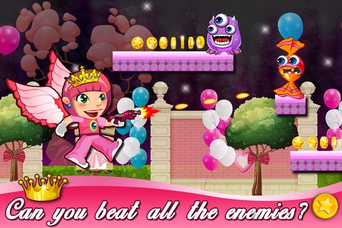 A Princess Gymnastics Fashion Girly Run - play 3d run-ing & shoot-ing kids games for girls screenshot 2