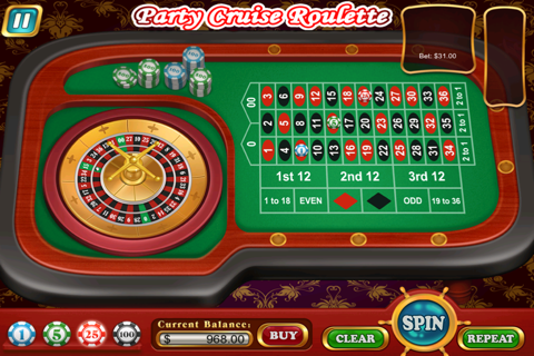 Party Cruise Roulette HD - Master Vegas Style Casino Game Free screenshot 2