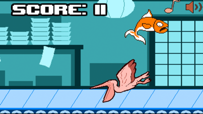 Screenshot #2 pour Slippy Fish - Skill Jumping Game