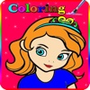 Coloring For Kids Fairy And Princess Sofia Versions