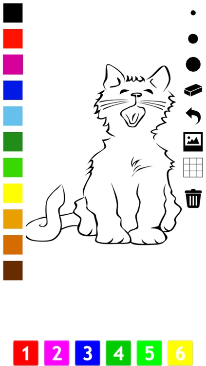 Cat Coloring Book for Little Children: Learn to draw and color cats and kittens