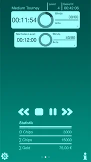 poker tournament blind timer iphone bildschirmfoto 2