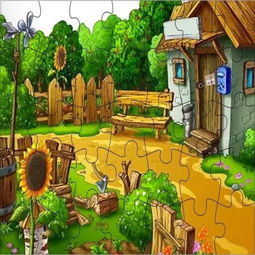 Farm JigSaw Puzzles Game for Kids icon