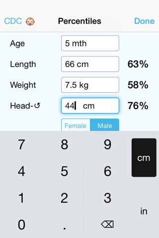 Pediatric Growth Charts by Boston Children's Hospitalのおすすめ画像2