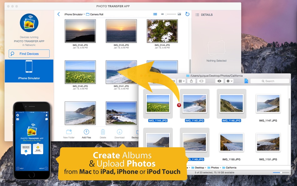 #4. Photo Transfer App (macOS) By: Mobileware Studio SL