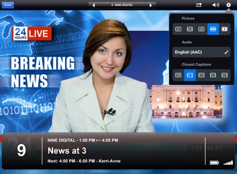 Screenshot #6 pour EyeTV Mobile - Watch Live TV