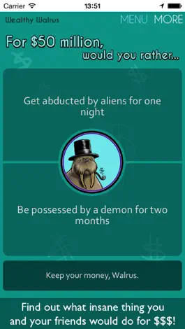 Game screenshot Wealthy Walrus hack