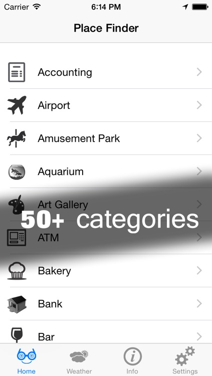 A nearby places finder - Fast food restaurants plus travel attractions around you screenshot-3