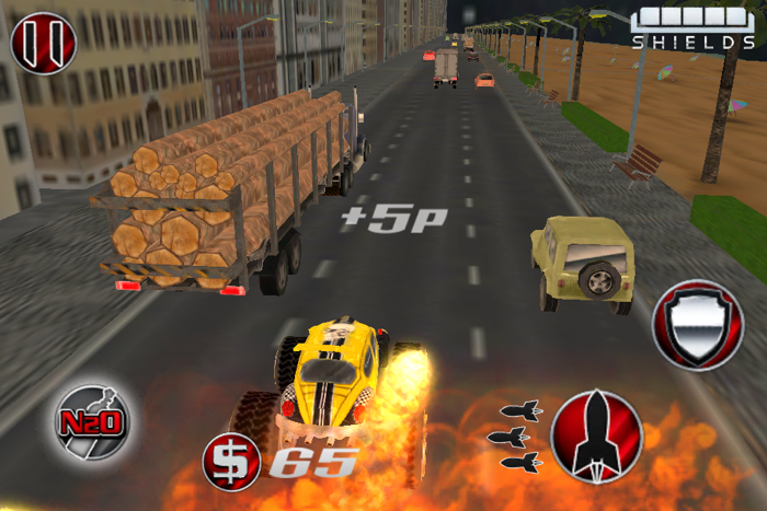 Monster Truck Road Rage Destruction Racing Game 2