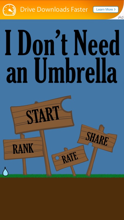 I Don't Need an Umbrella