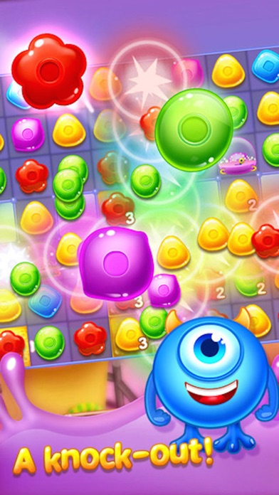 Screenshot #3 pour Jelly Juice - 3 match puzzle blast mania game
