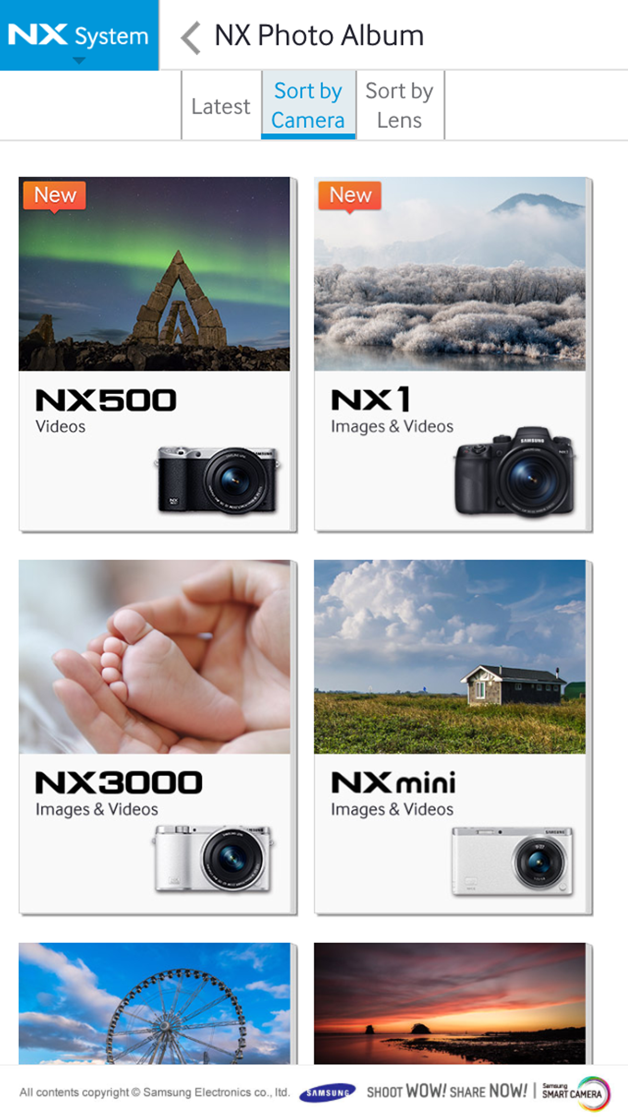 Samsung SMART CAMERA NX