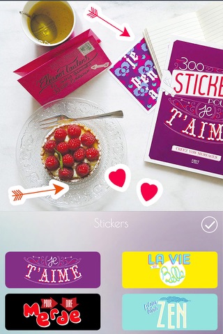 1001 Stickers pour créer vos messages et personnaliser vos photos screenshot 2