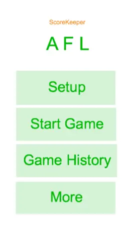 Game screenshot ScoreKeeper - Aussie Rules mod apk