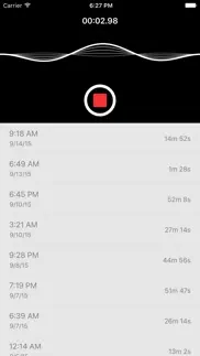 voice memos for apple watch iphone capturas de pantalla 1