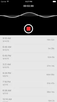 Voice Memos for Apple Watch iphone bilder 0