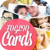 Foglio Cards - Say thank you and announce life events like birthday, wedding, graduation with brilliant cards personalized with your own photos.