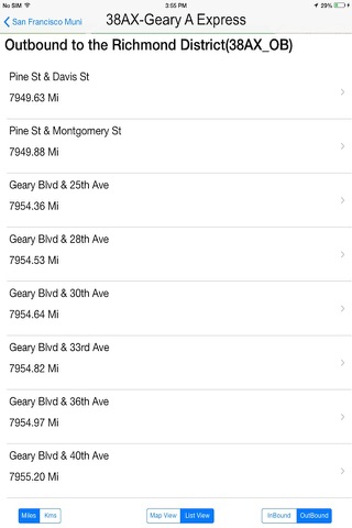 San Franscisco Muni USA screenshot 4