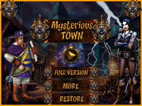 Mysterious Town : The Game of hidden objects in Dark Night,Garden,Dark Room,Hunted Night,City and Jungleのおすすめ画像1