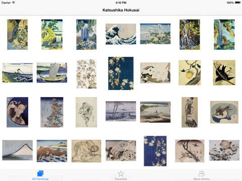 Screenshot #4 pour Hokusai 114 Paintings HD 100M+ Ad-free