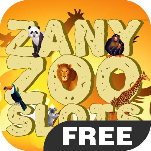 Zany Zoo Slot Machine - Lucky Jackpot Blast FREE icon